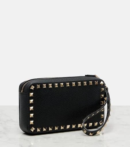 Valentino Rockstud Small leather clutch 4