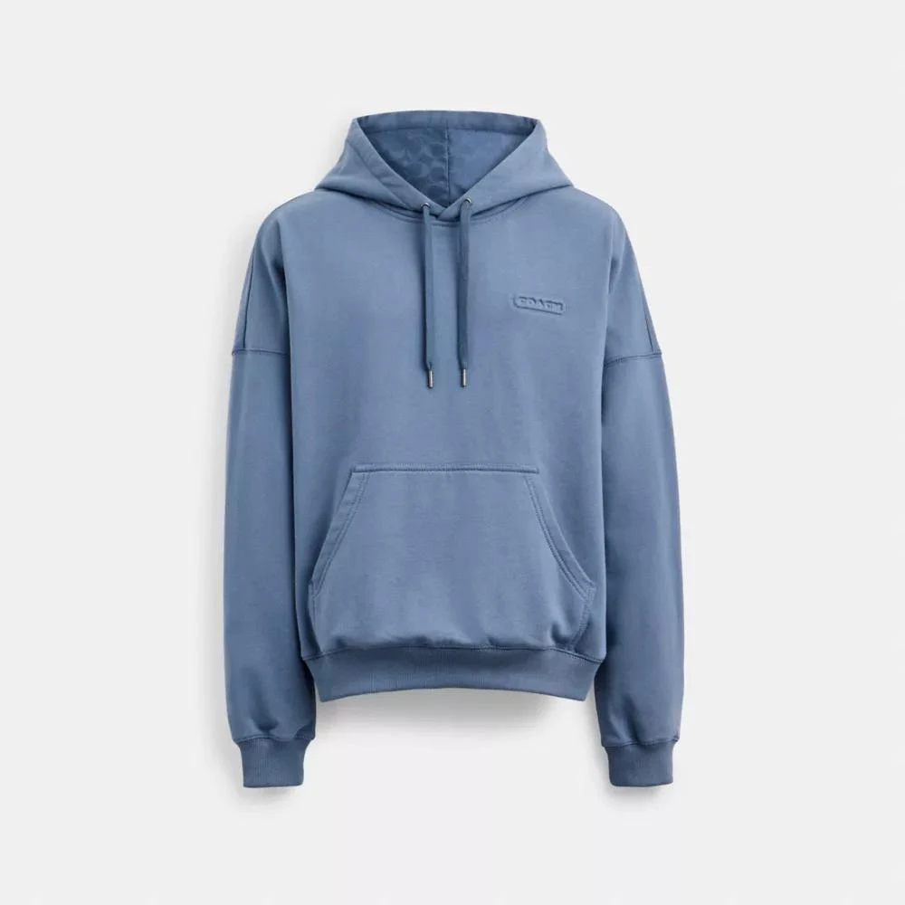 Coach Hoodie With Signature Hood 1