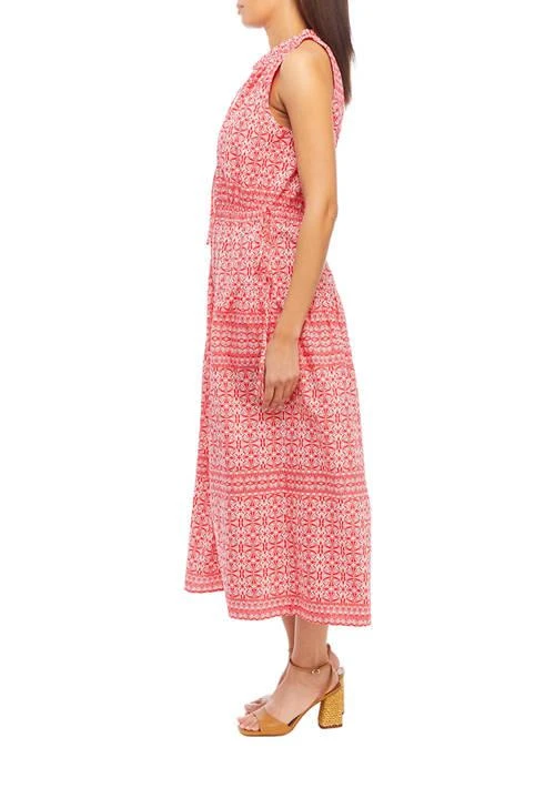 Anne Klein Klein Womens Tier Skirt And Drawstring Halter Dress 2