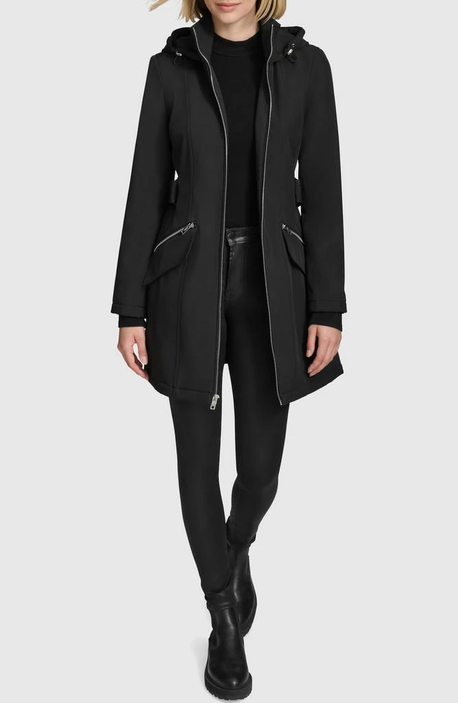 Andrew Marc Quinn Water Resistant Belted Trench Coat 4