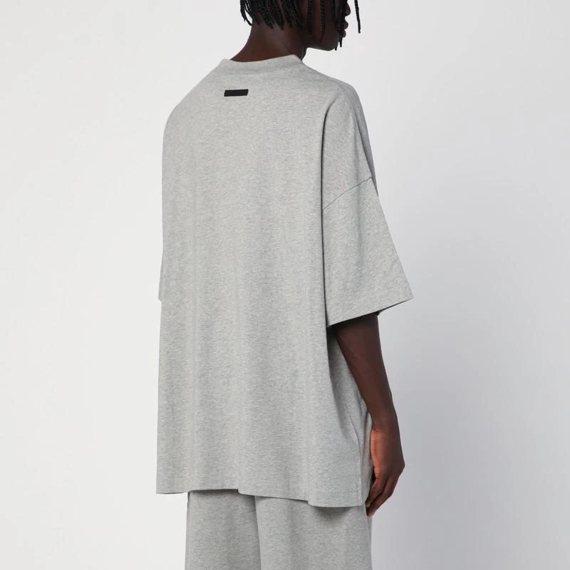 Essentials Grey T-Shirt with logo 3