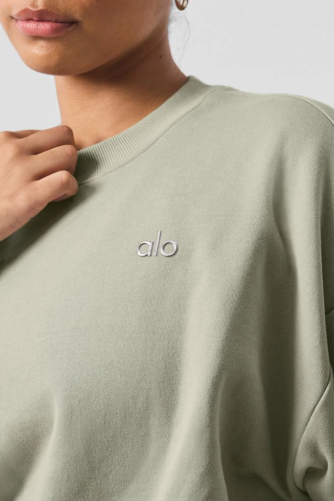 Alo Accolade Crew Neck Pullover - Limestone 8