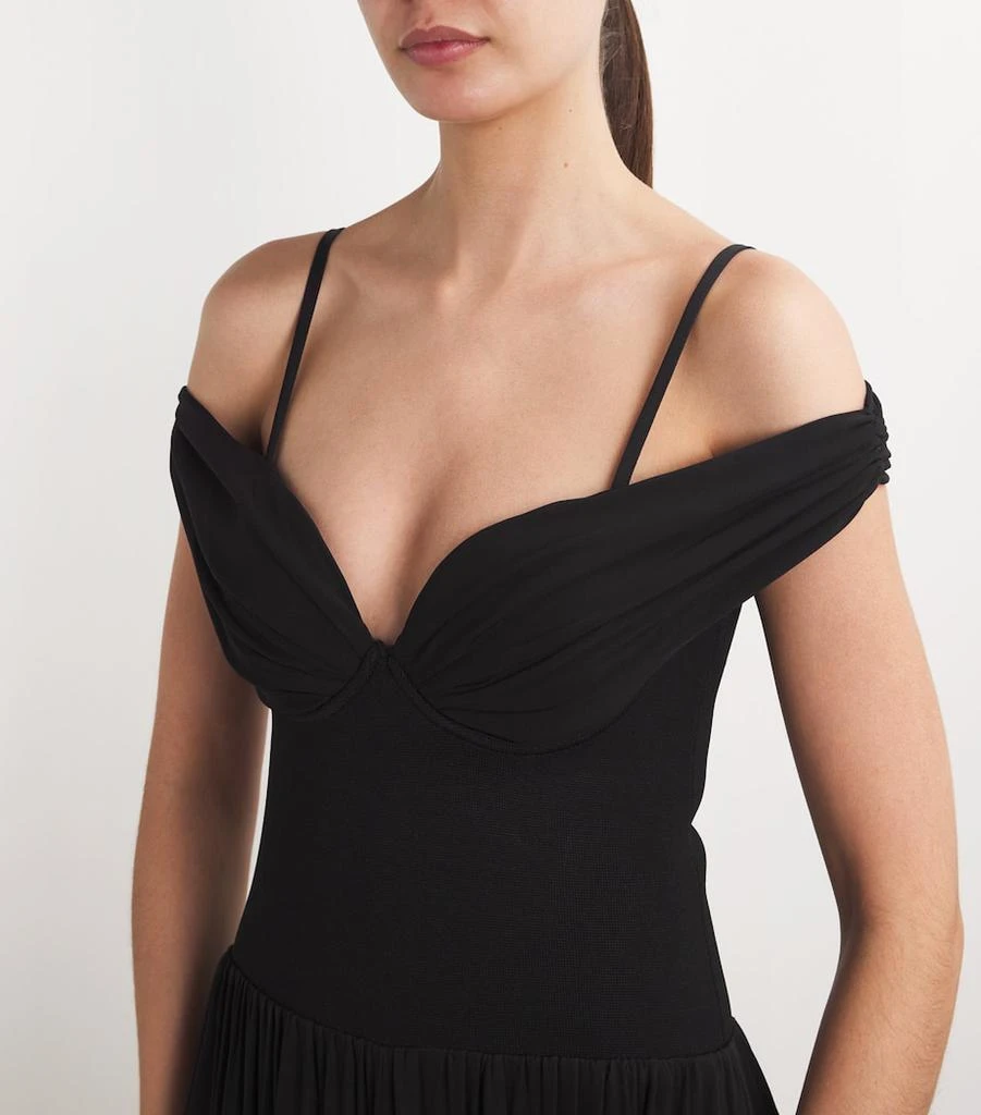 SIMKHAI Off-The-Shoulder Amarantha Maxi Dress 4