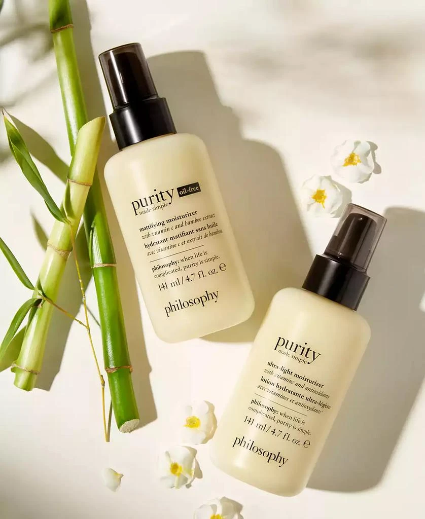 philosophy Purity Made Simple Oil-Free Mattifying Moisturizer, 4.7-oz. 5
