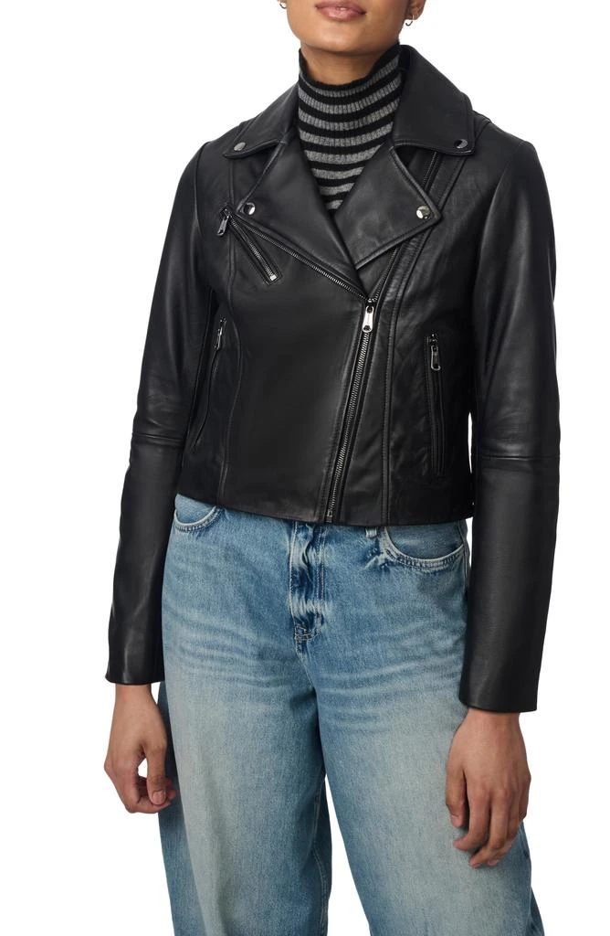 Bernardo Faux Leather Moto Jacket 1