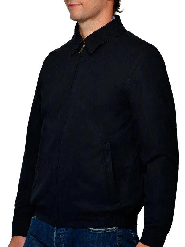 Thermostyles Classic Fit Microfiber Zip Golf Jacket 3