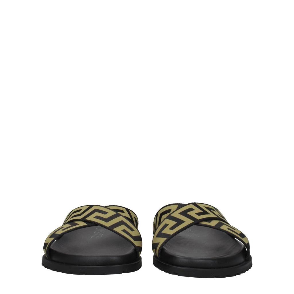 Versace Versace Black Fabric Slipper 3