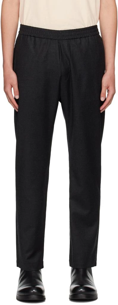 BARENA Black Bativoga Trousers 1