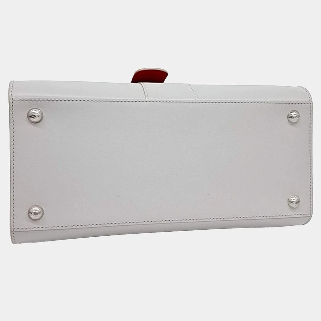 DELVAUX Delvaux Grey Leather Briand MM bag 3
