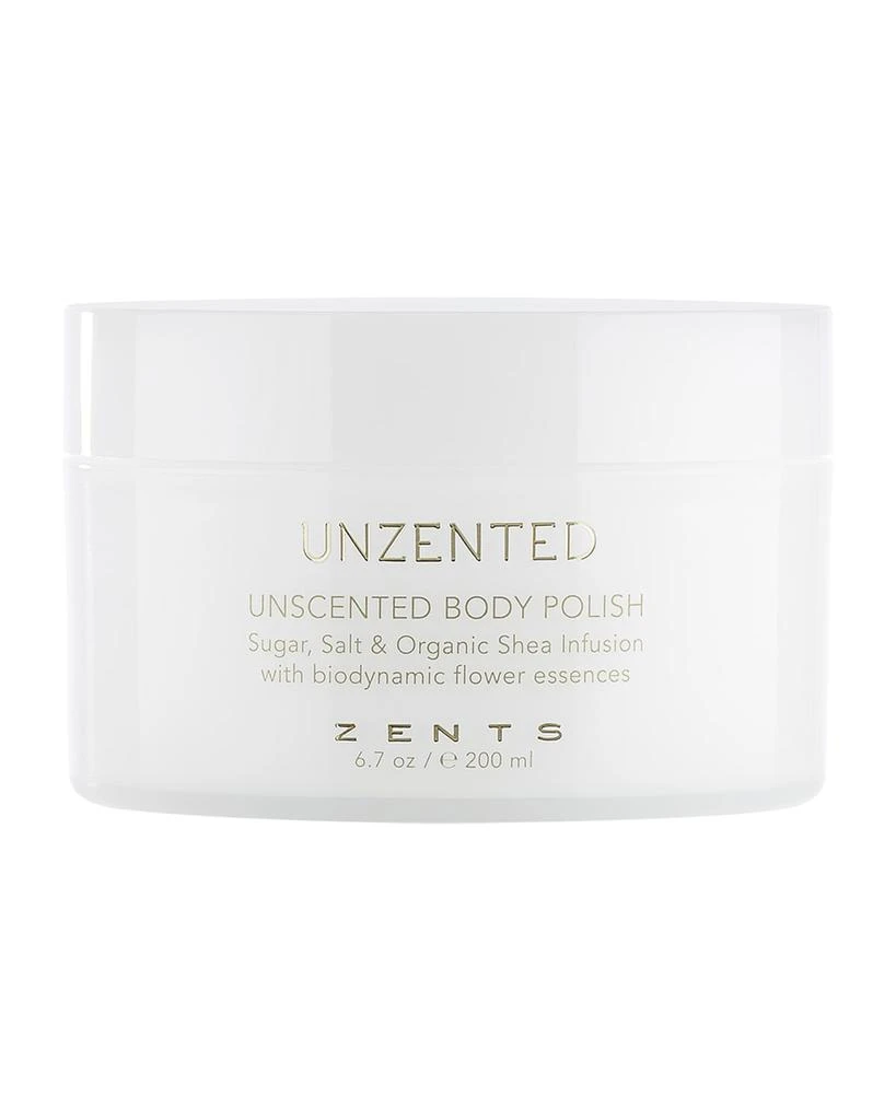 ZENTS 6.7 oz. Unzented Body Polish Sugar, Salt & Shea Infusion 1