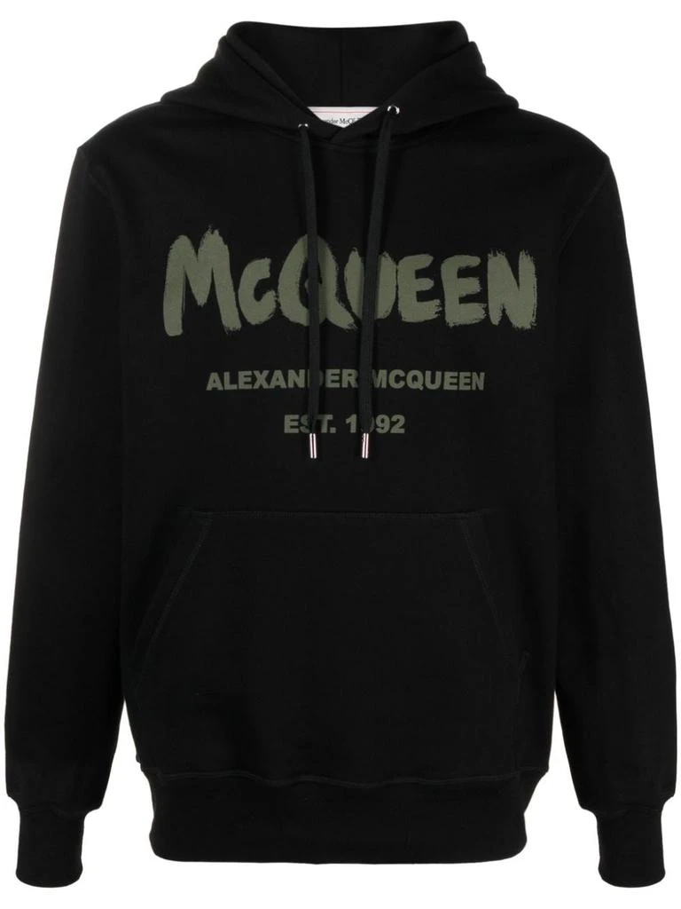 Alexander McQueen ALEXANDER MCQUEEN - Sweatshirt With Logo Print 1