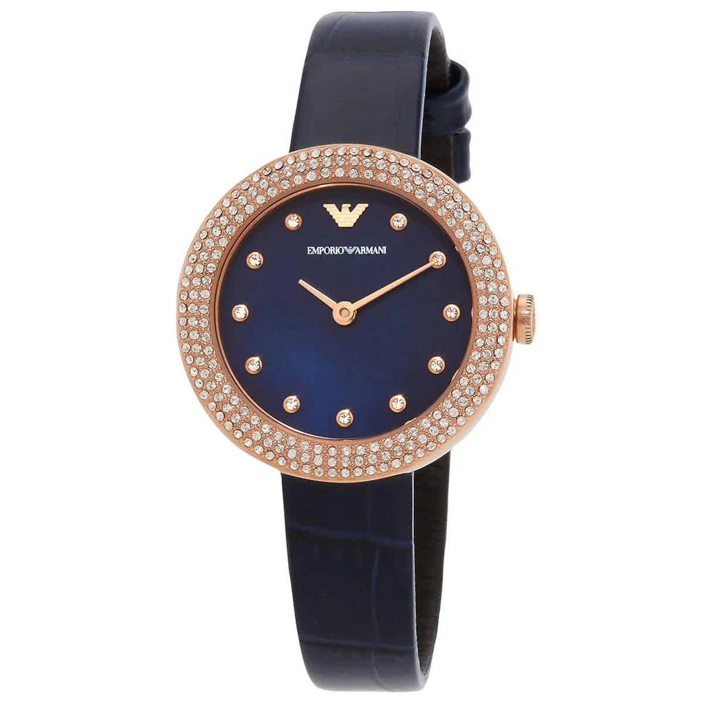 Emporio Armani Rosa Quartz Crystal Ladies Watch AR11434 1