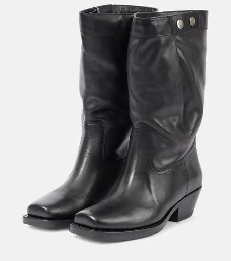 Isabel Marant Ademe leather cowboy boots 5