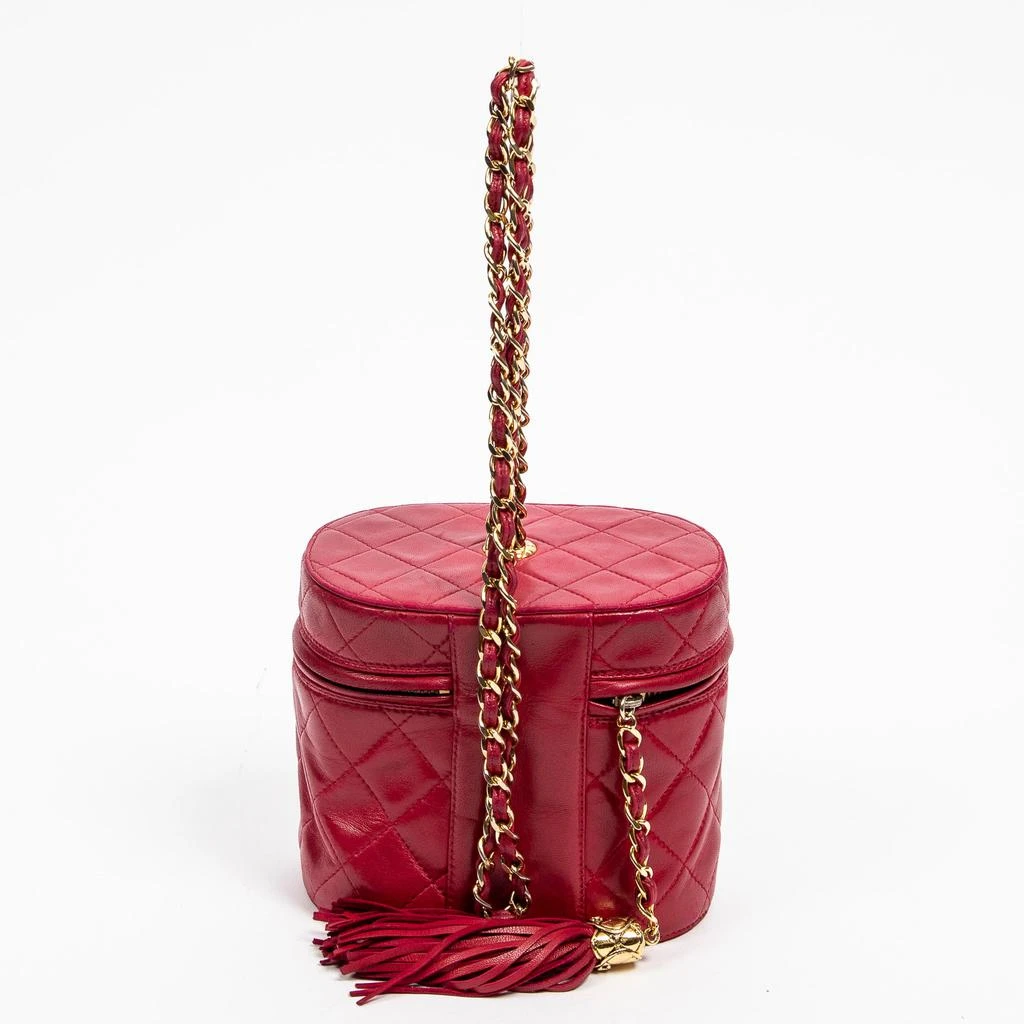 Chanel Vintage Tassel Bucket Bag 6