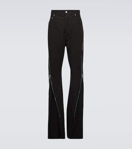 Rick Owens Black Porterville Bolan Banana Jeans - Pants