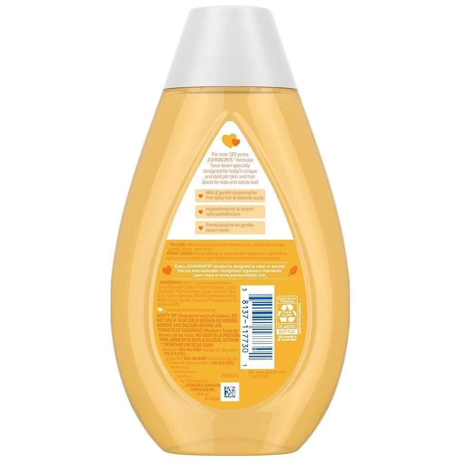 Johnson's Baby Shampoo, Tear-Free Gentle Formula 4
