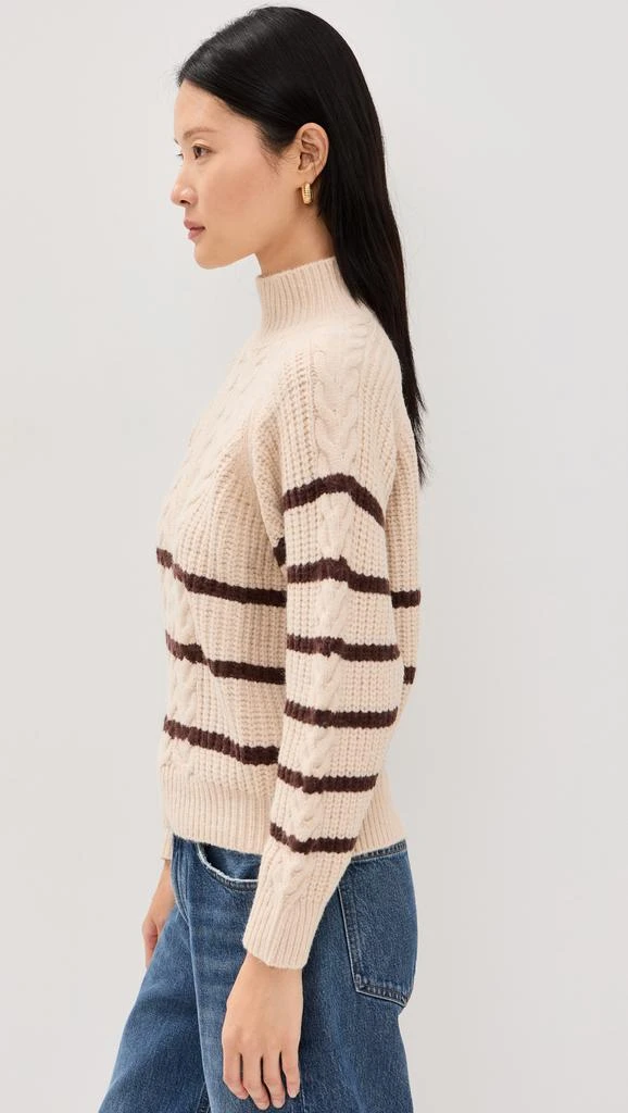 Moon River Striped Knit Pullover Sweater 3