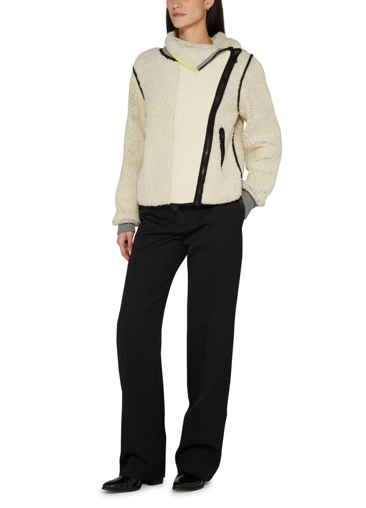 Louis Vuitton Shearling-Effect Zip-Up Jacket 5