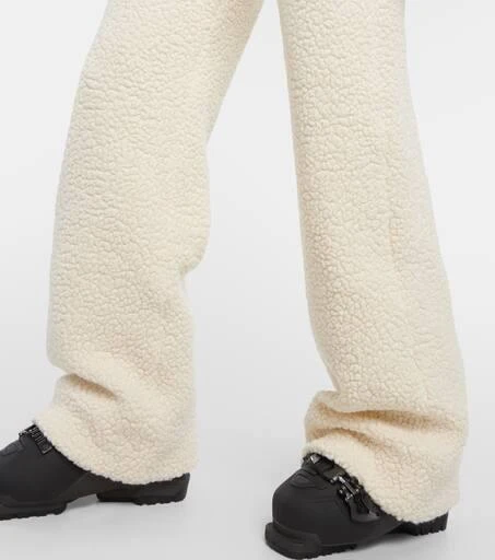 Cordova Kozzy high-rise faux-shearling straight pants 6