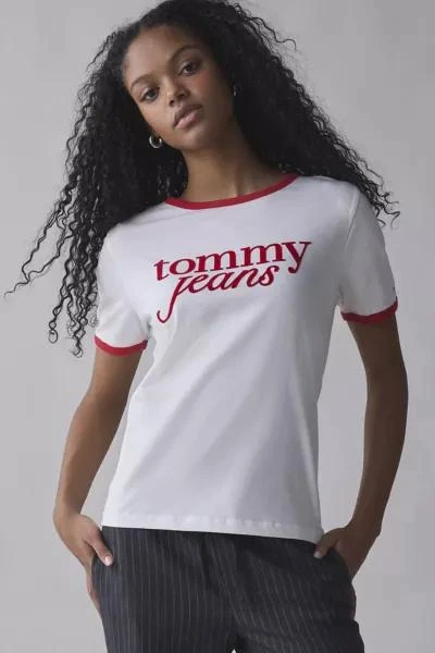 Tommy Hilfiger Tommy Jeans Graphic Ringer Relaxed Tee 1