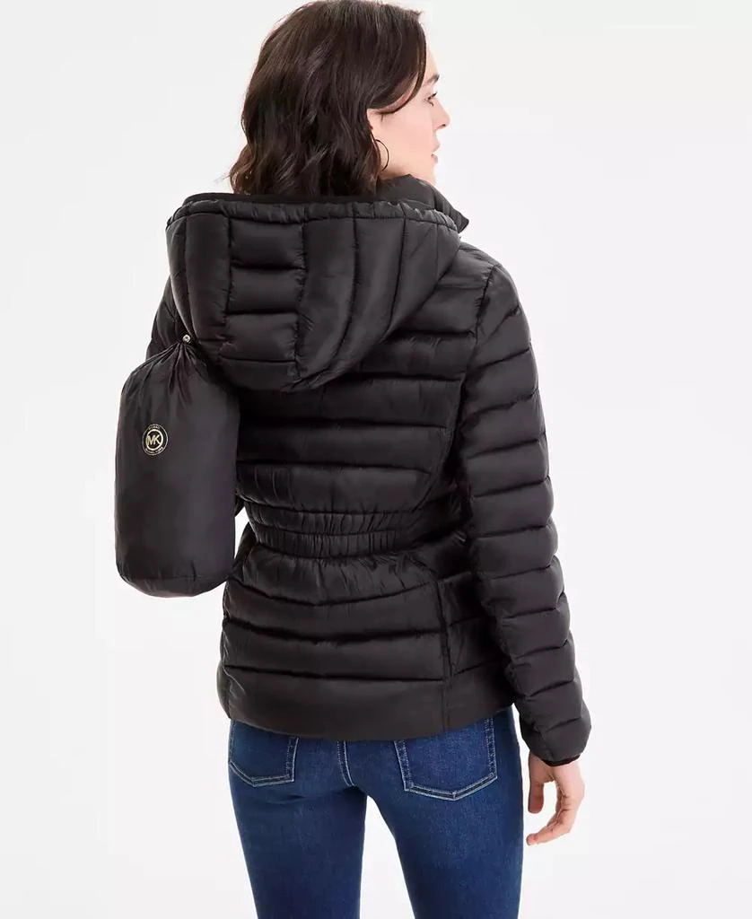 Michael Kors Women
s Hooded Shine Packable Puffer Coat, Exclusively at Macy
s 2