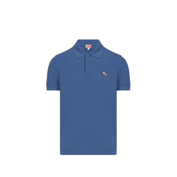 Tシャツ・カットソー KENZO Embroidered Cotton Oversize Polo Shirt Kenzo Kenzo T-Shirts And Polos - Women's Polo Shirts