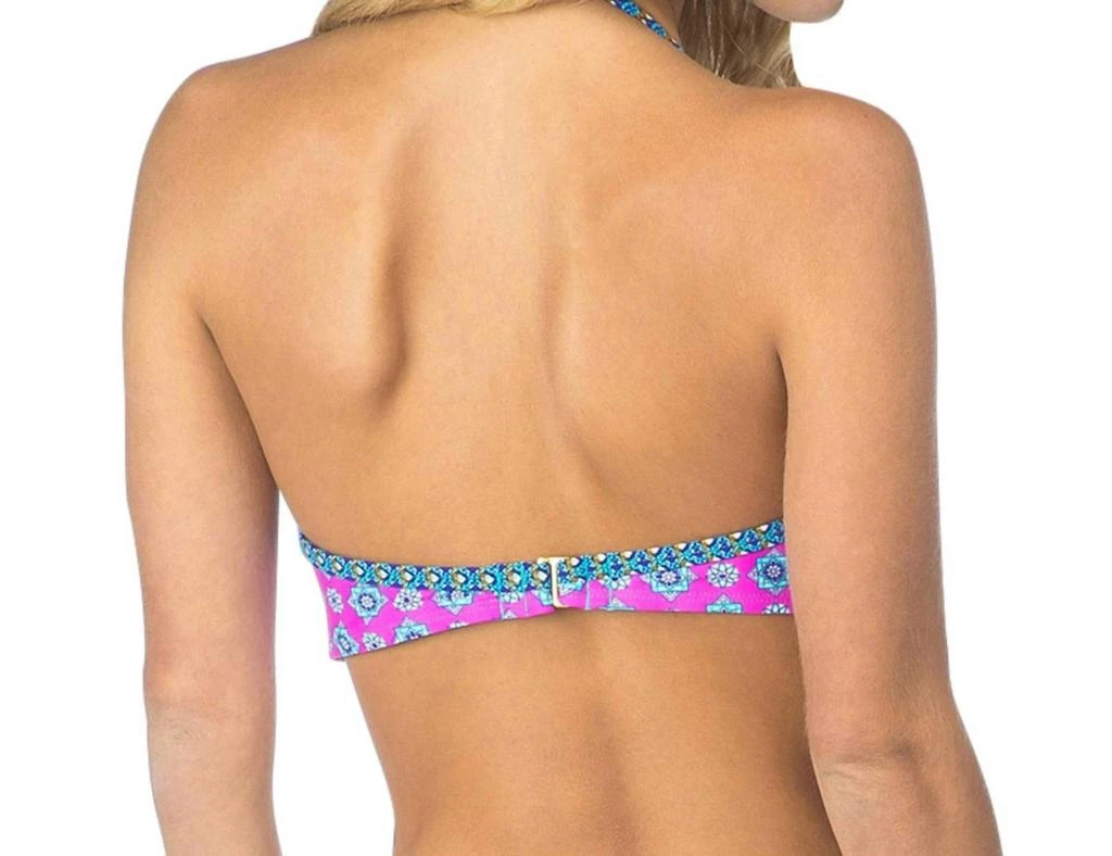 Hobie Underwire Crochet Midkini Bikini Top 2