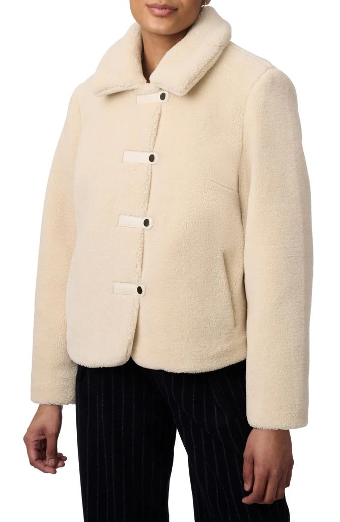 Bernardo Short Faux Shearling Coat 1