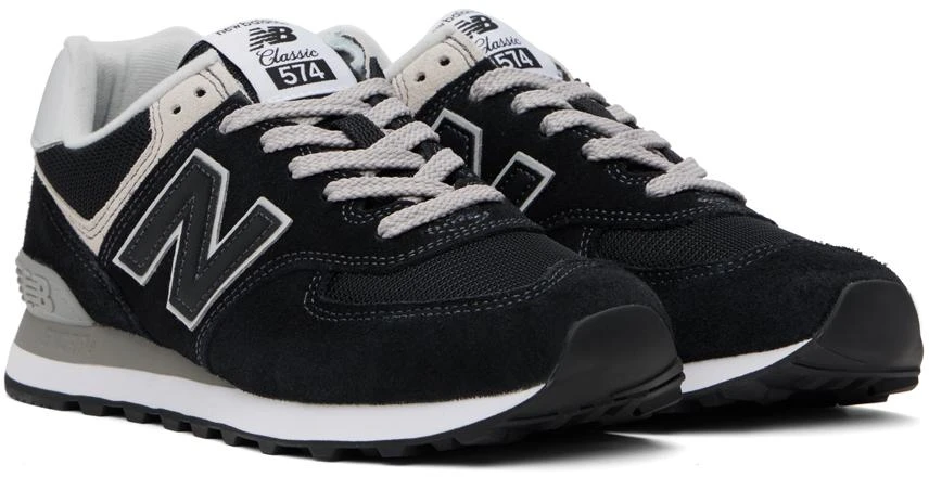 New Balance Black 574 Core Sneakers 4