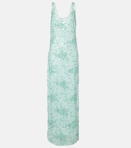 SIMKHAI Bex sequined maxi dress 1
