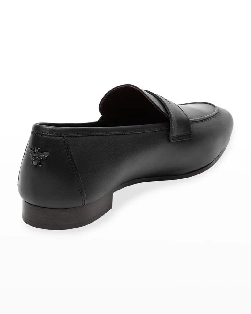 Bougeotte Flaneur Leather Flat Penny Loafers 3
