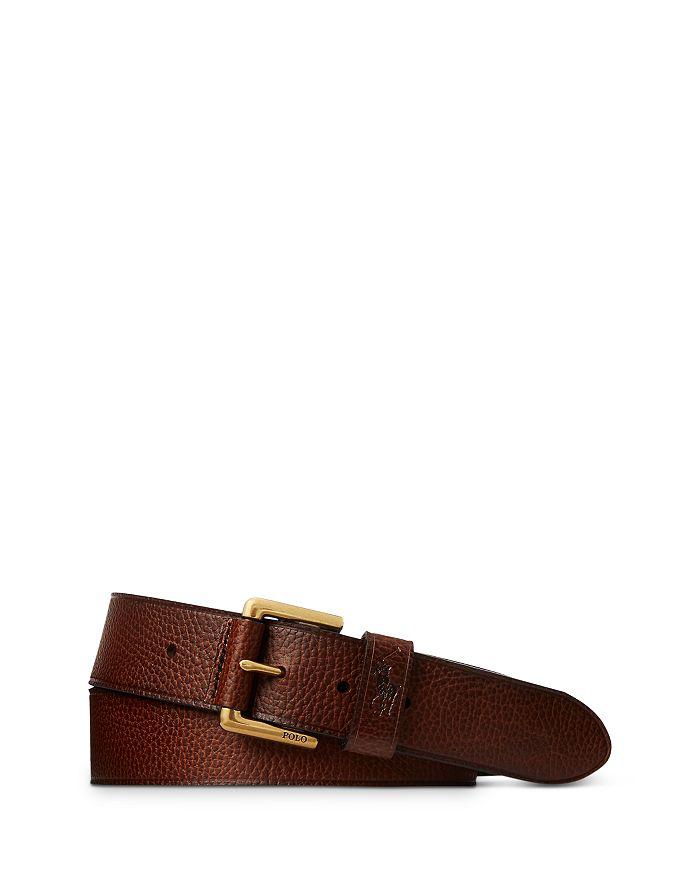 Ralph Lauren Signature Pony Leather Belt