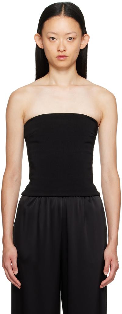 Esse Studios Black Straight Neck Camisole