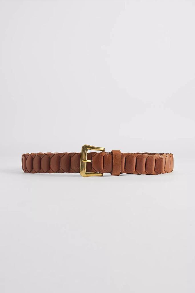 Urban Outfitters Woven Leather Belt 3