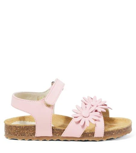 IL GUFO Embellished leather sandals 4