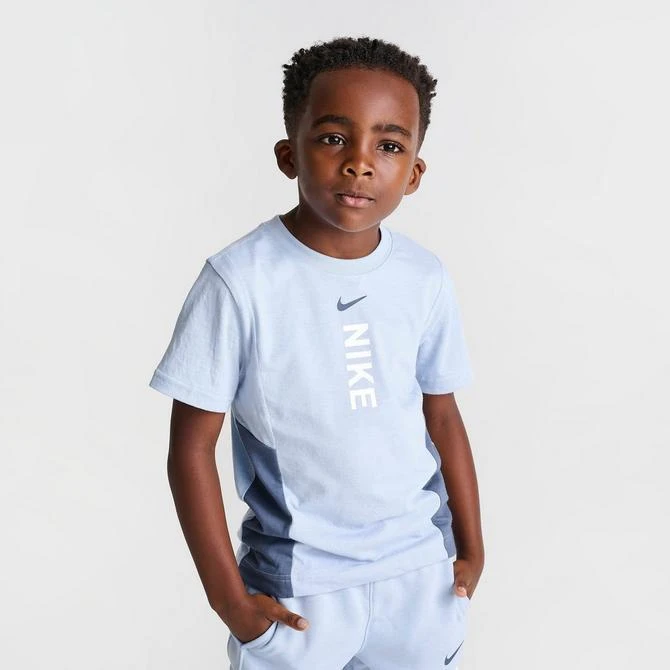 NIKE Little Kids' Nike Hybrid T-Shirt And Shorts Set 3