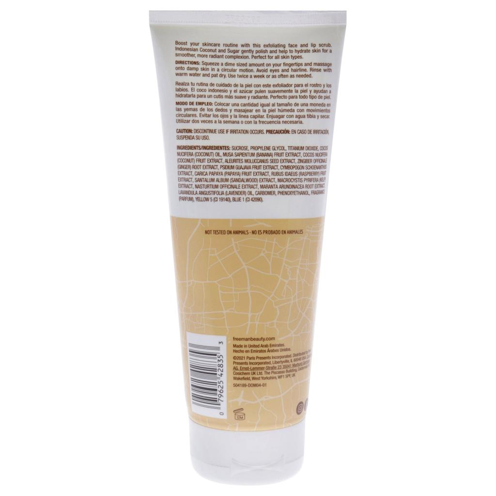 Freeman Indonesian Coconut Face Mask and Scrub by  for Unisex - 6 oz Mask