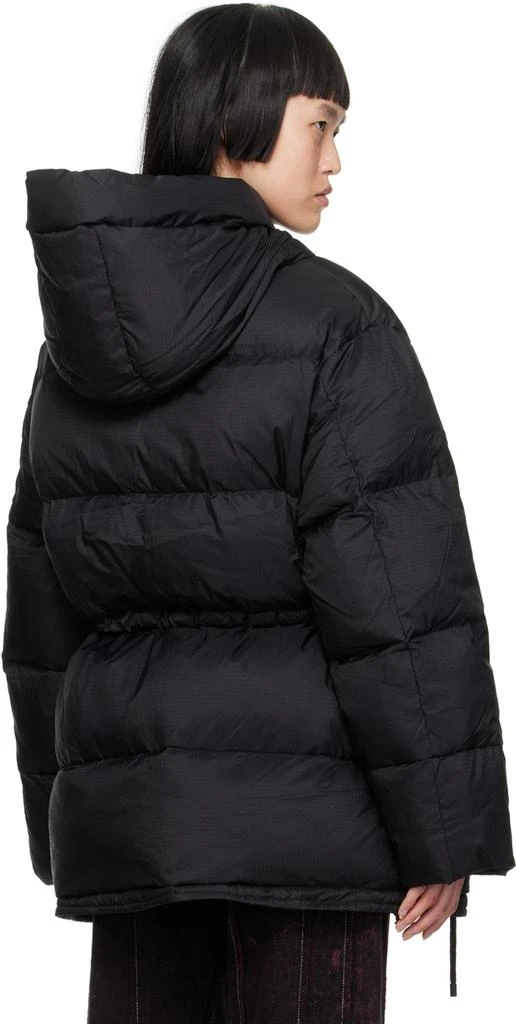 Acne Studios Black Hooded Down Jacket 3