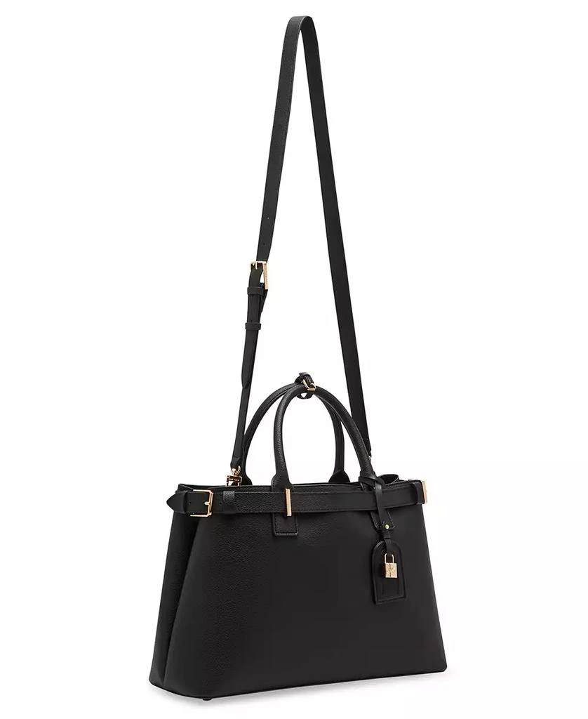 Anne Klein Belted Convertible Large Satchel Bag 4
