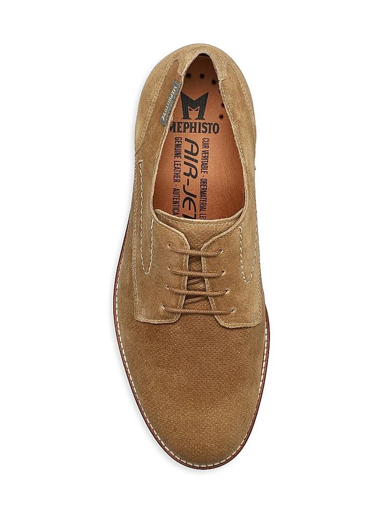 Mephisto Falco Perforated Suede Oxfords 5