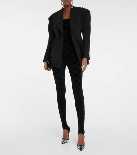 Dolce & Gabbana Logo cotton and silk jumpsuit 2