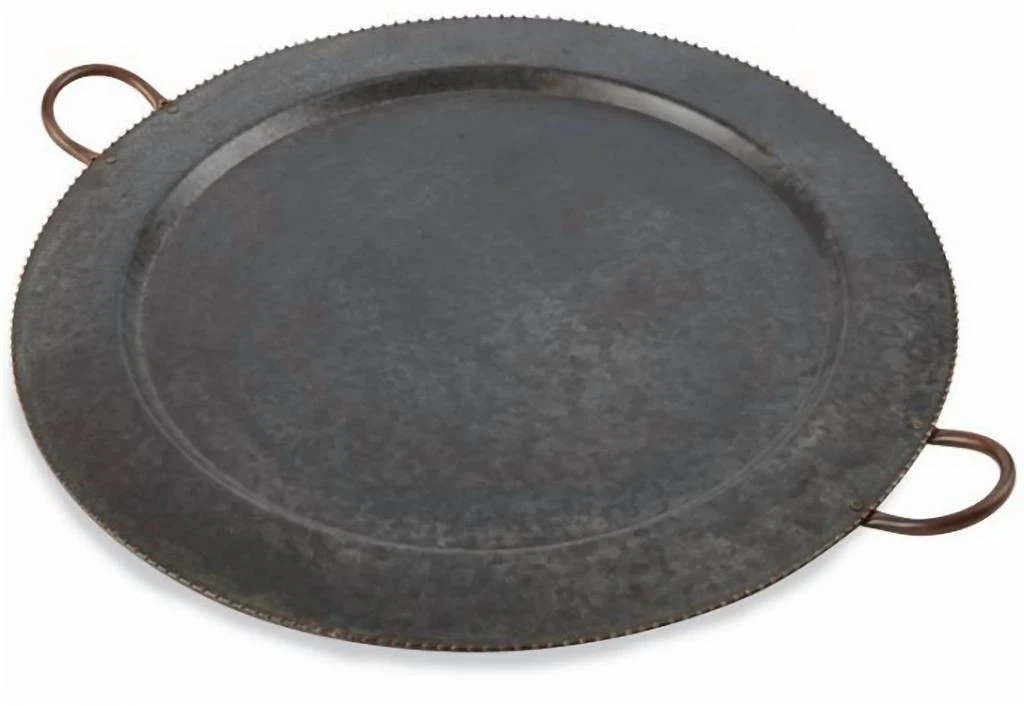 mudpie Mudpie - Galvanized Tin Round Tray