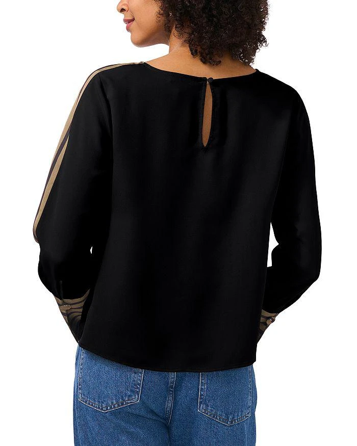 Vince Camuto Boat Neck Extended Cuff Shirt 3