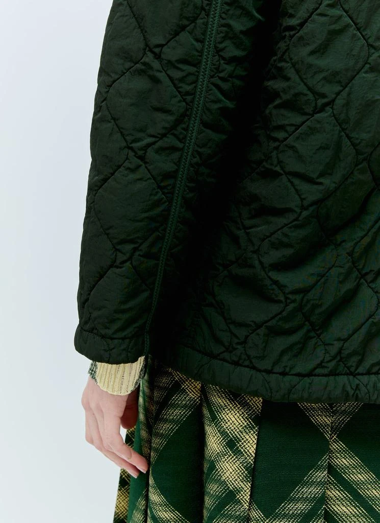 Burberry hort Quilted Car Coat 5