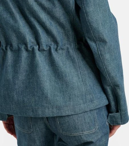 Loro Piana Traveller Mini denim field jacket 5