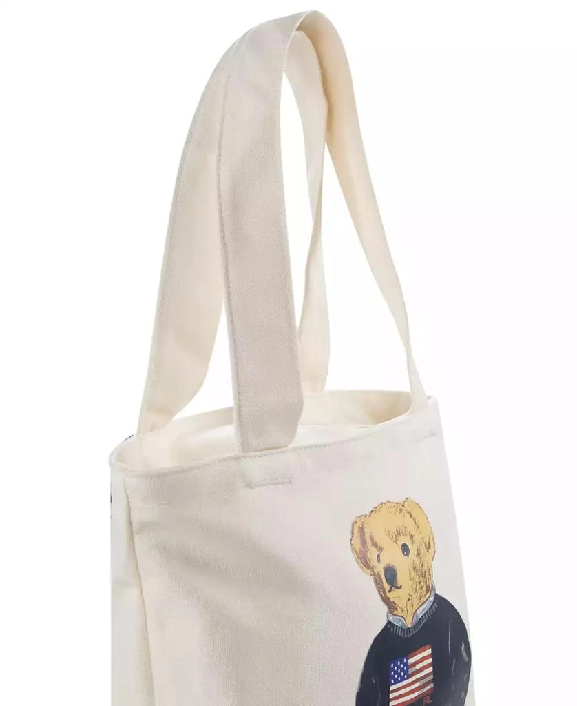 Ralph Lauren Kids Polo Bear Canvas Tote Bag 8