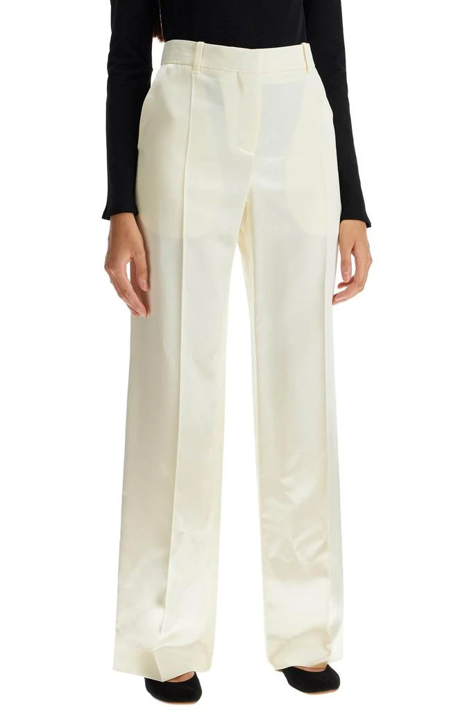 The Row encore satin pants for women 2