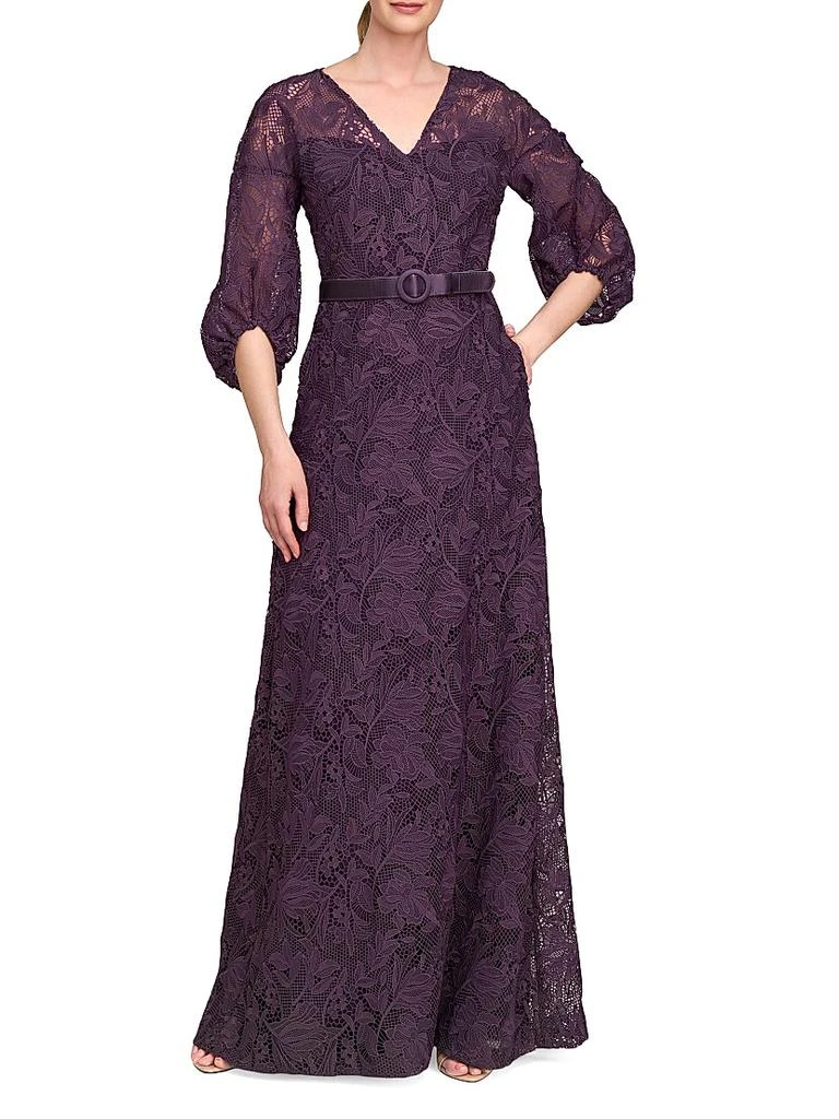 Kay Unger Delaney Lace A-Line Gown 1