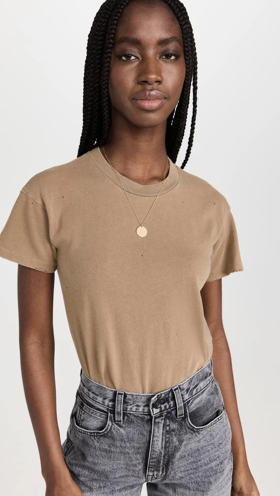 MADEWORN ROCK Crop Solid Tee 6