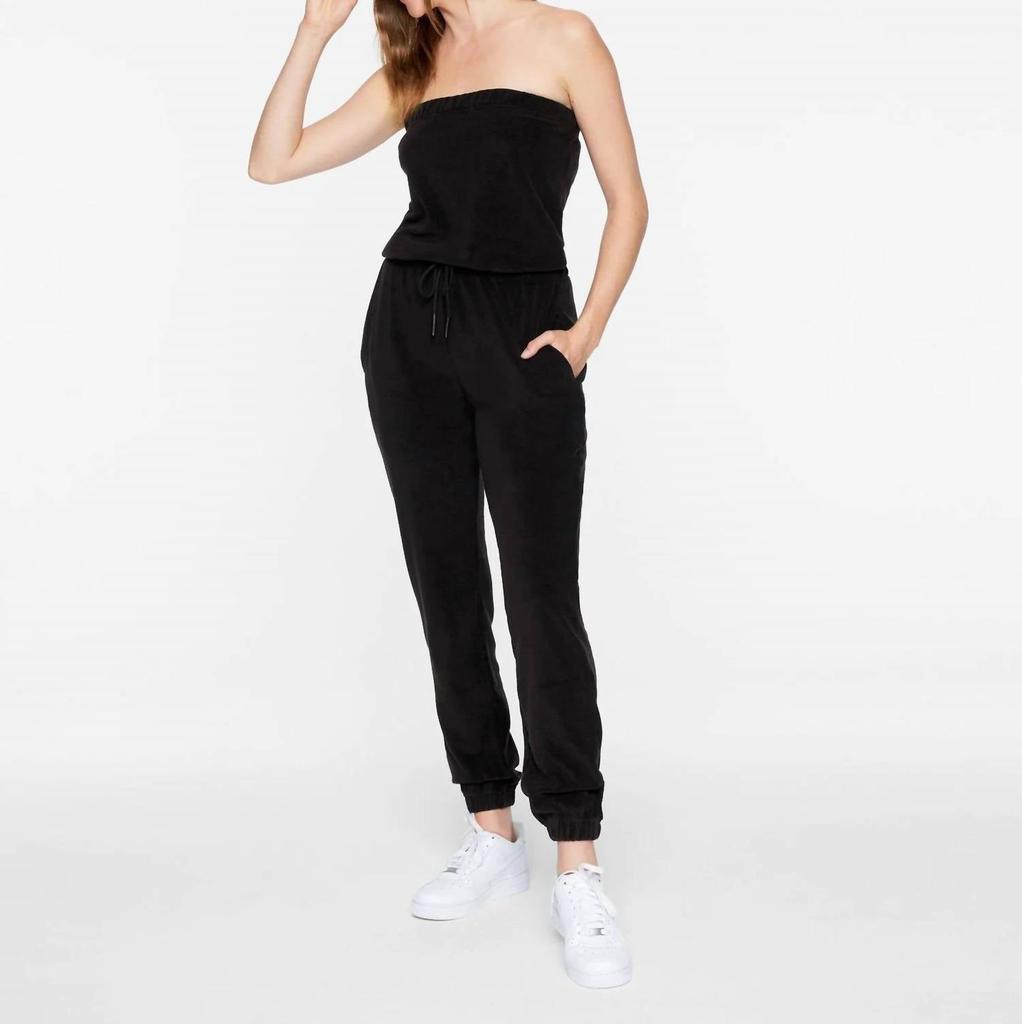 Pam & Gela TERRY CLOTH TUBE JUMPSUIT